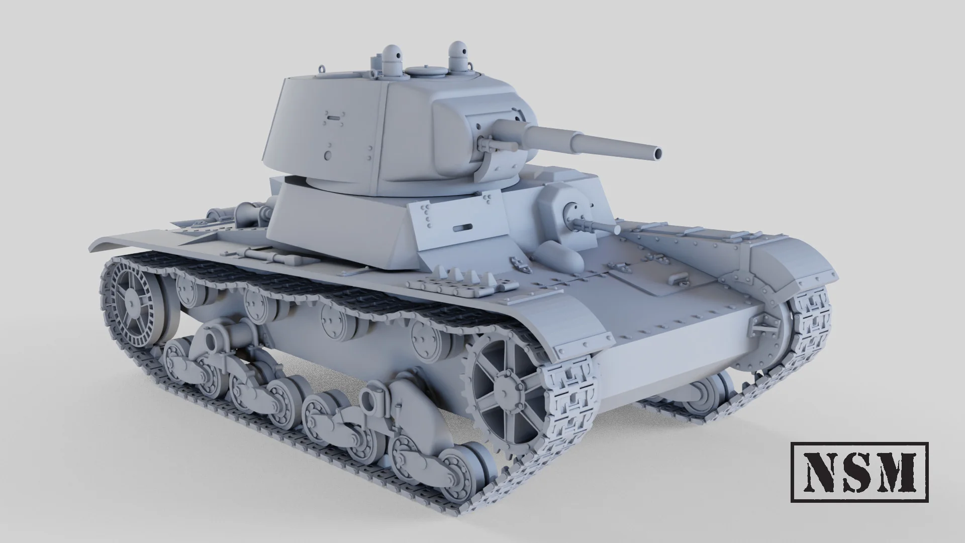 View 2 of T-26 (1940) + OT-133