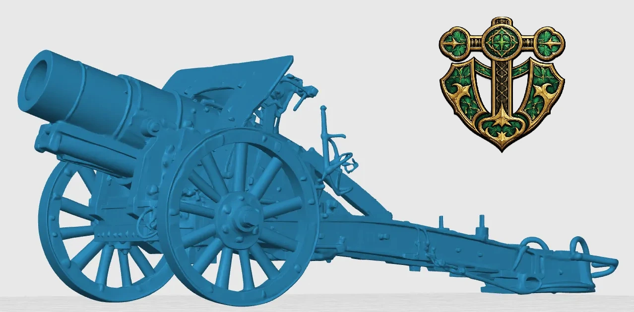 Vista 4 de WW1 British 9.2-inch Howitzer