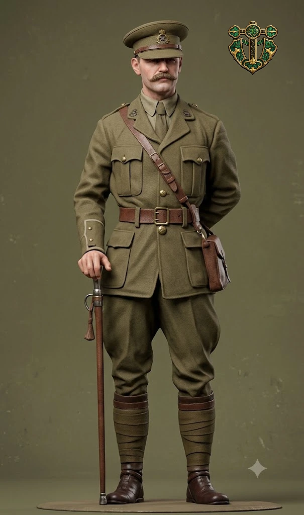 Vista 2 de WW1 British Army Officer