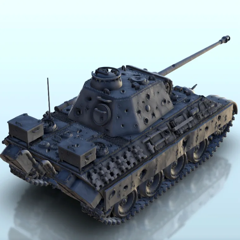 View 2 of Panzer Ausf. A (damaged)