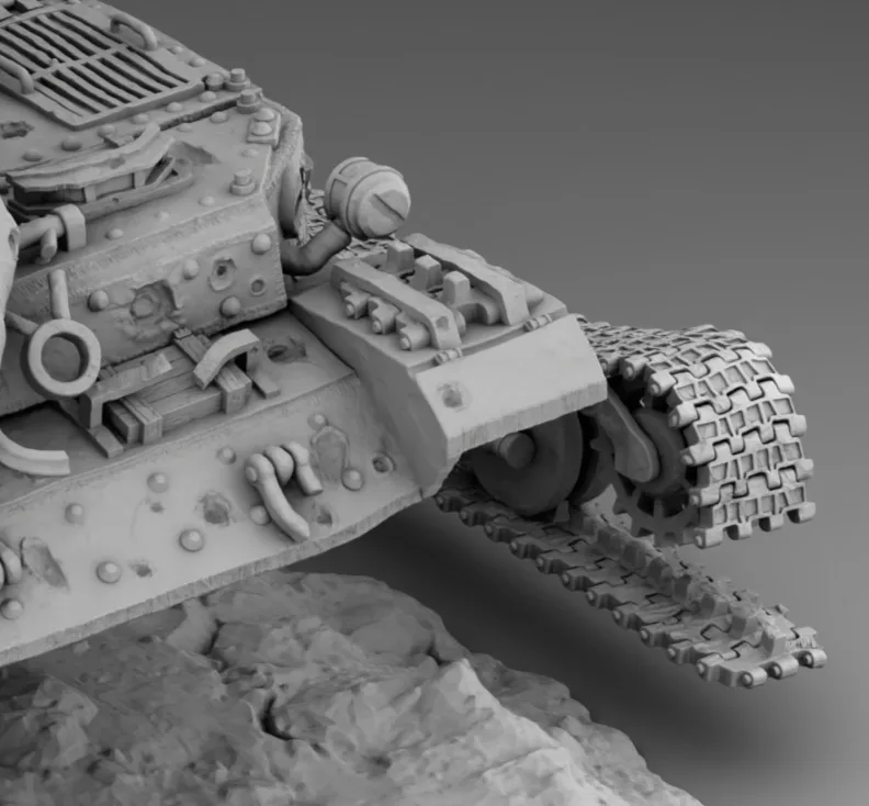 Vista 3 de Diorama (Ferdinand Destroyed)