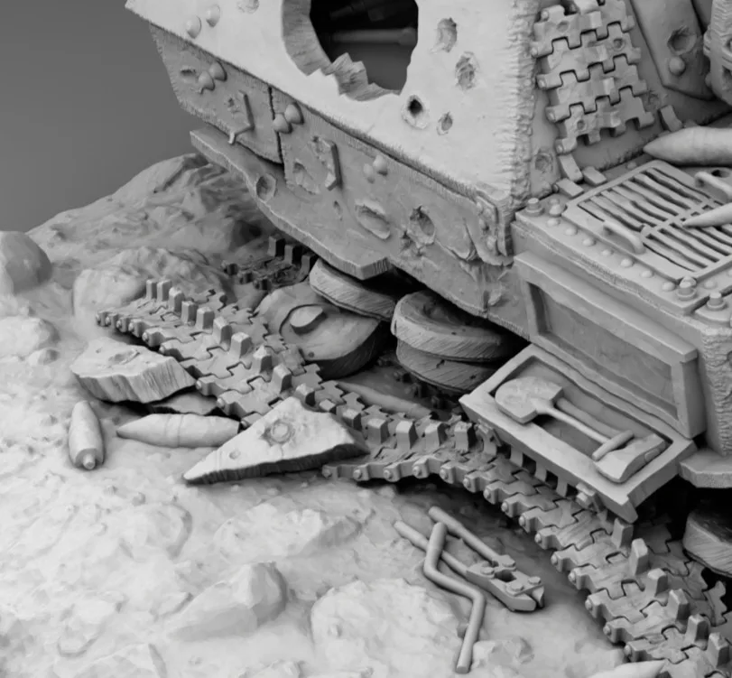 Vista 9 de Diorama (Ferdinand Destroyed)