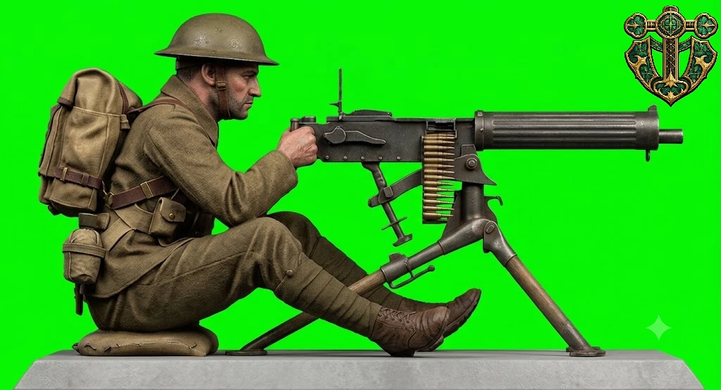 Vista 2 de British Machine Gunner