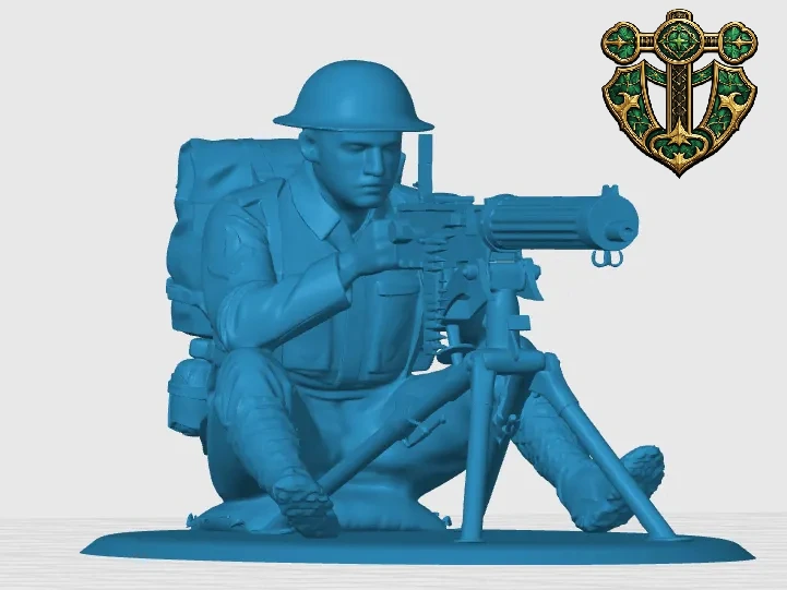 Vista 3 de British Machine Gunner