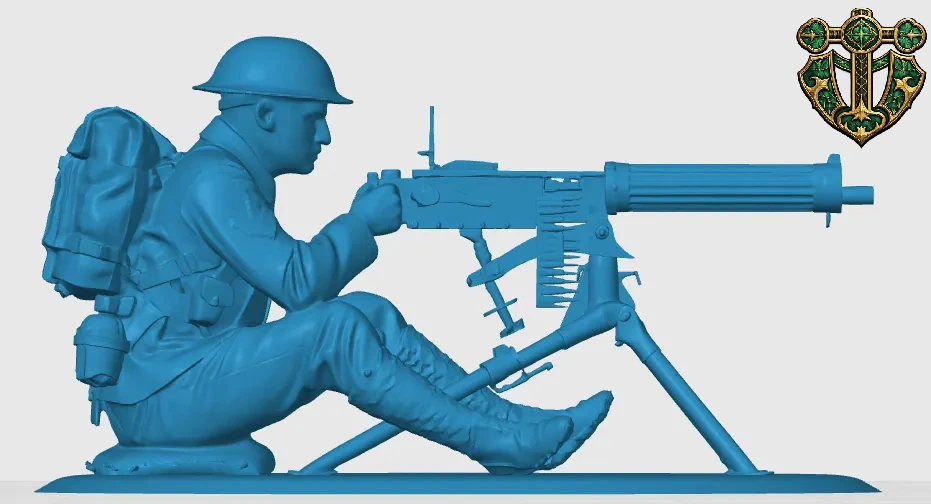 Vista 4 de British Machine Gunner