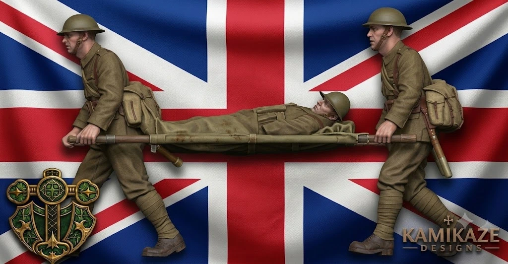 WW1 British Medic Stretcher Crew