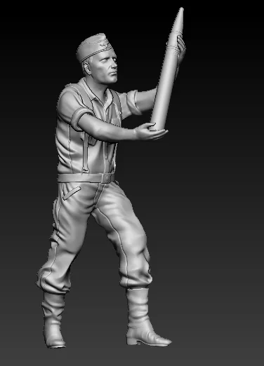 German Ammo Box Soldier