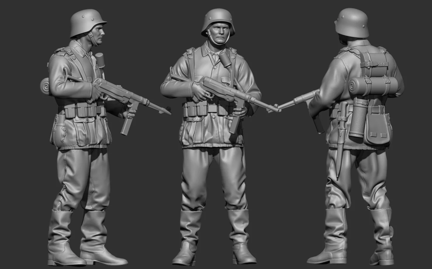 Vista 3 de German Soldier WW2