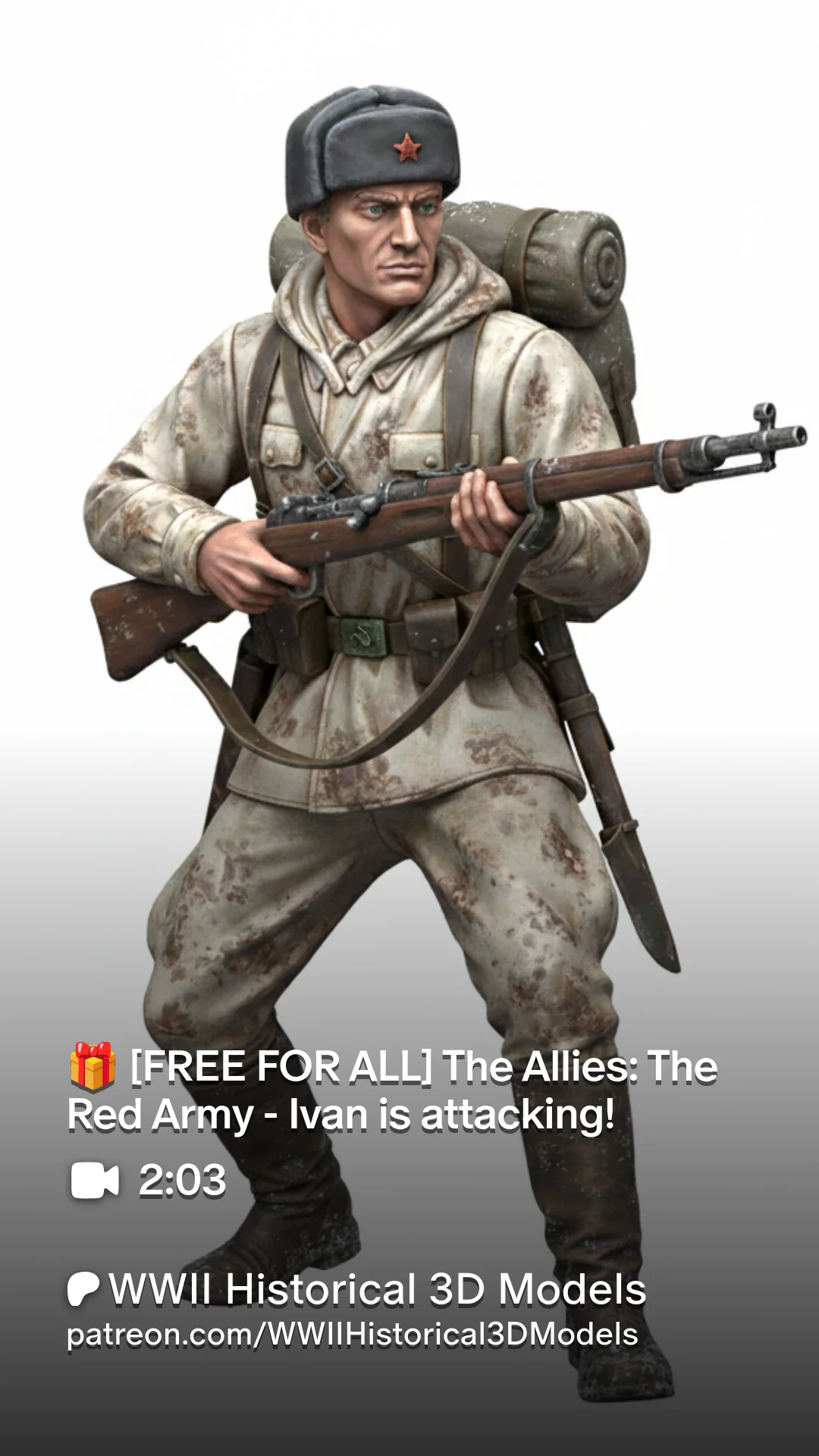 Russian Soldier WW2
