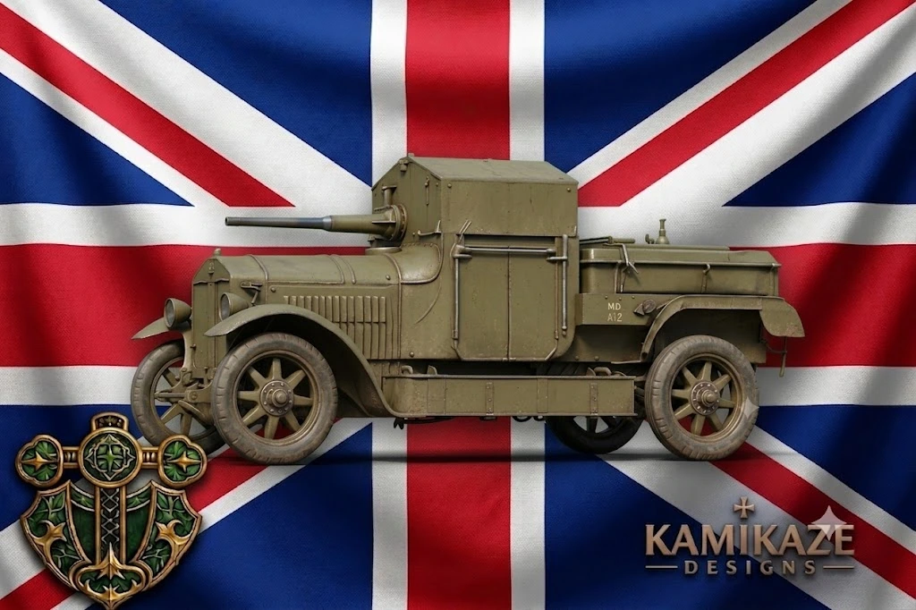 WW1 Rolls-Royce Armored Car