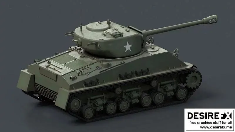 Vista 2 de Sherman M4 Tank