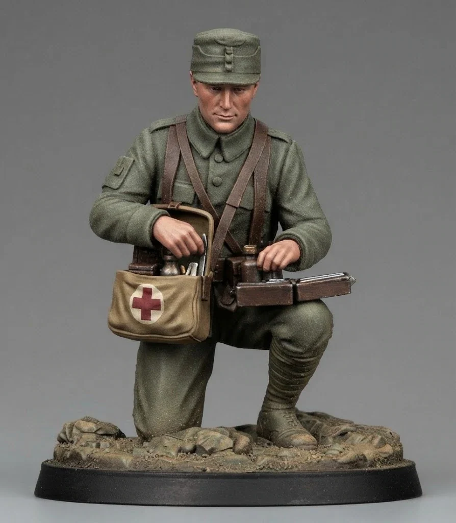 Vista 2 de WWI Italian Soldier 3