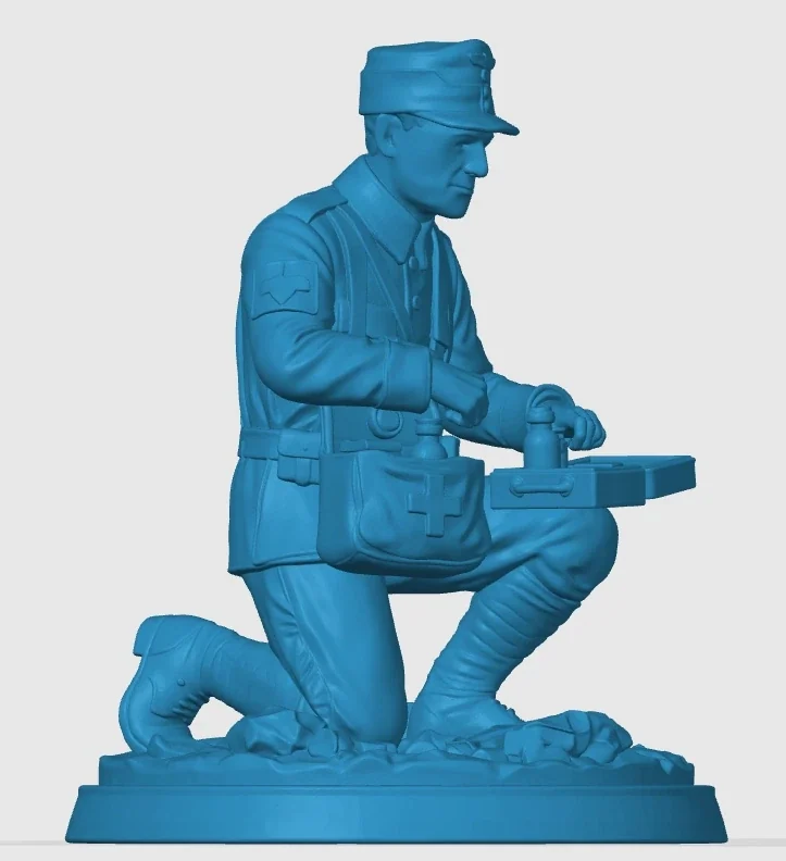 Vista 3 de WWI Italian Soldier 3