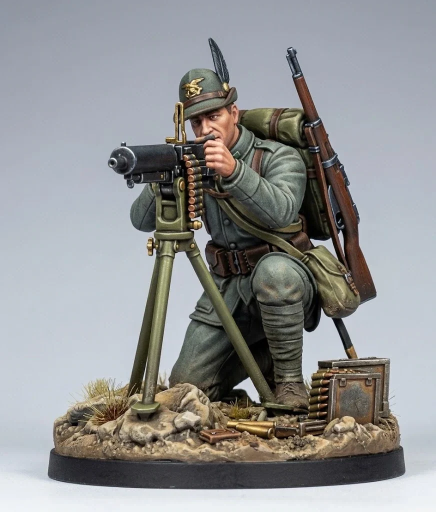 Vista 2 de WWI Italian Soldier 4