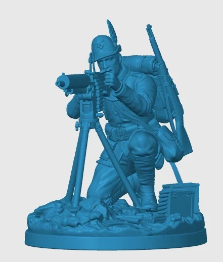 Vista 3 de WWI Italian Soldier 4