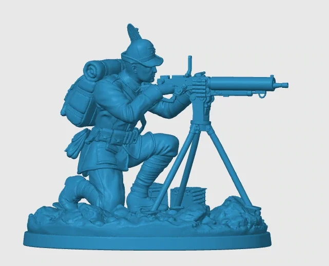 Vista 4 de WWI Italian Soldier 4