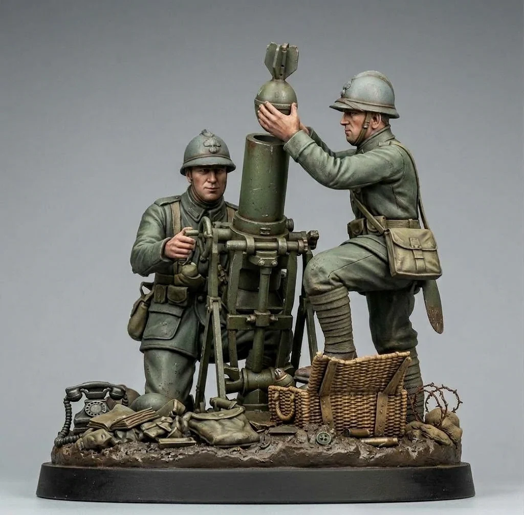 Vista 2 de WWI Italian Soldier 5
