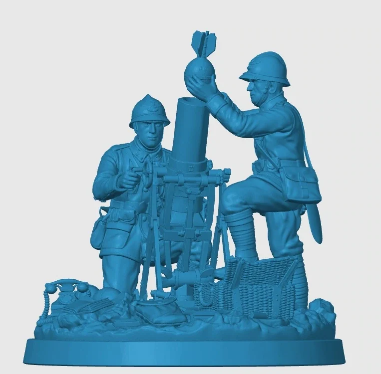 Vista 3 de WWI Italian Soldier 5