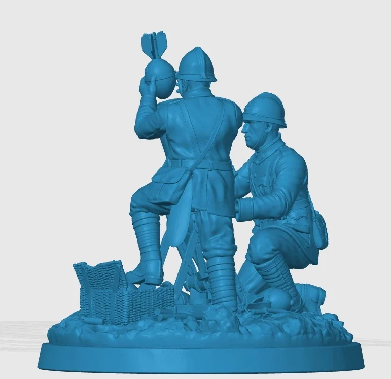 Vista 4 de WWI Italian Soldier 5