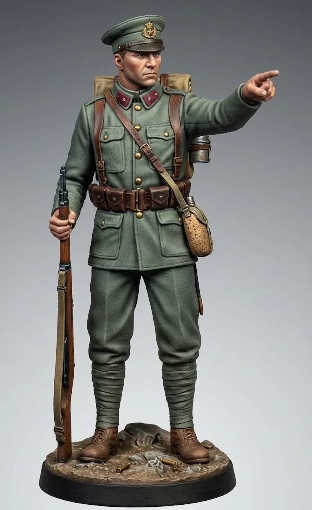 Vista 2 de WWI Italian Soldier 6