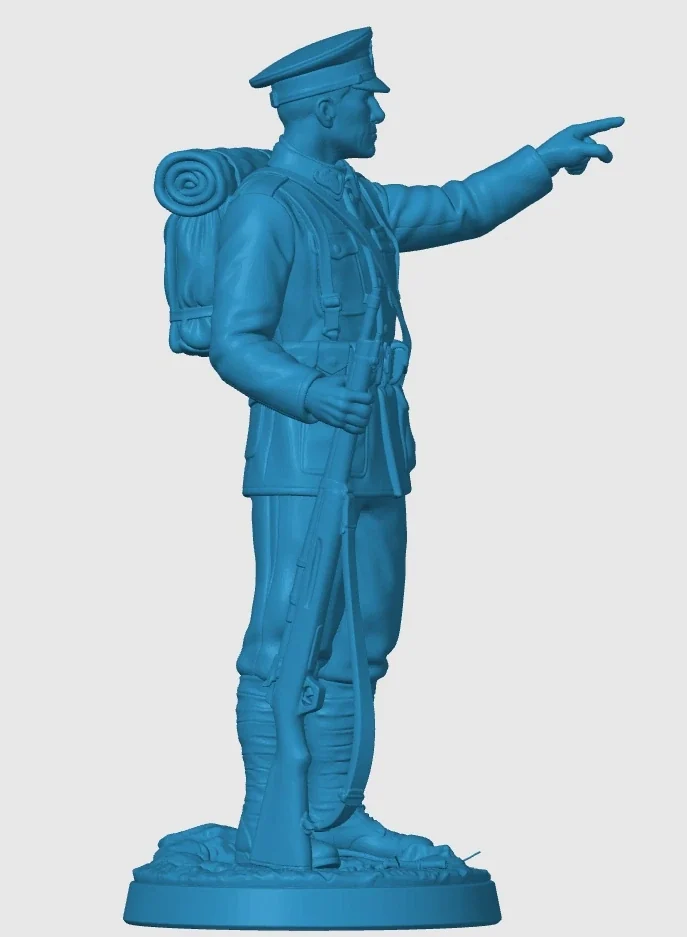 Vista 3 de WWI Italian Soldier 6