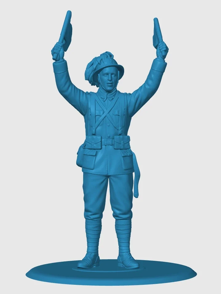 Vista 3 de WWI Italian Soldier 7
