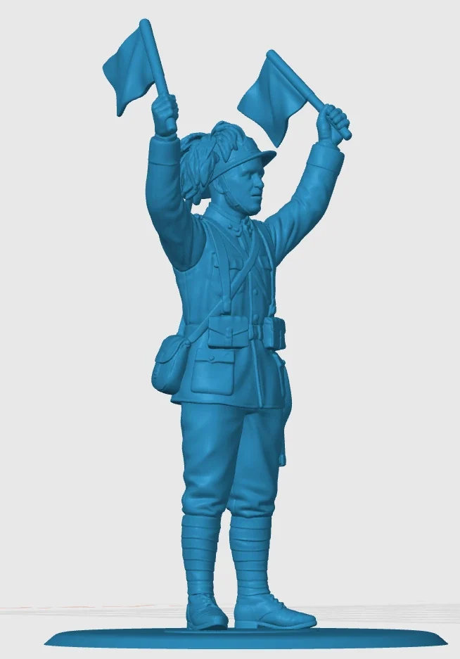 Vista 4 de WWI Italian Soldier 7