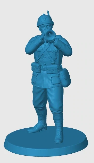 Vista 3 de WWI Italian Soldier 10