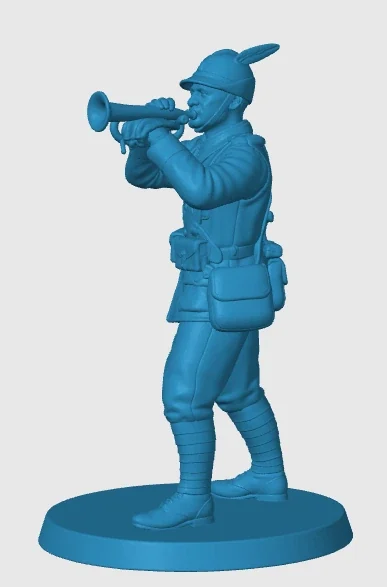 Vista 4 de WWI Italian Soldier 10