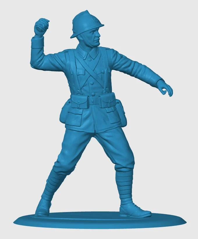 Vista 3 de WWI Italian Soldier 9