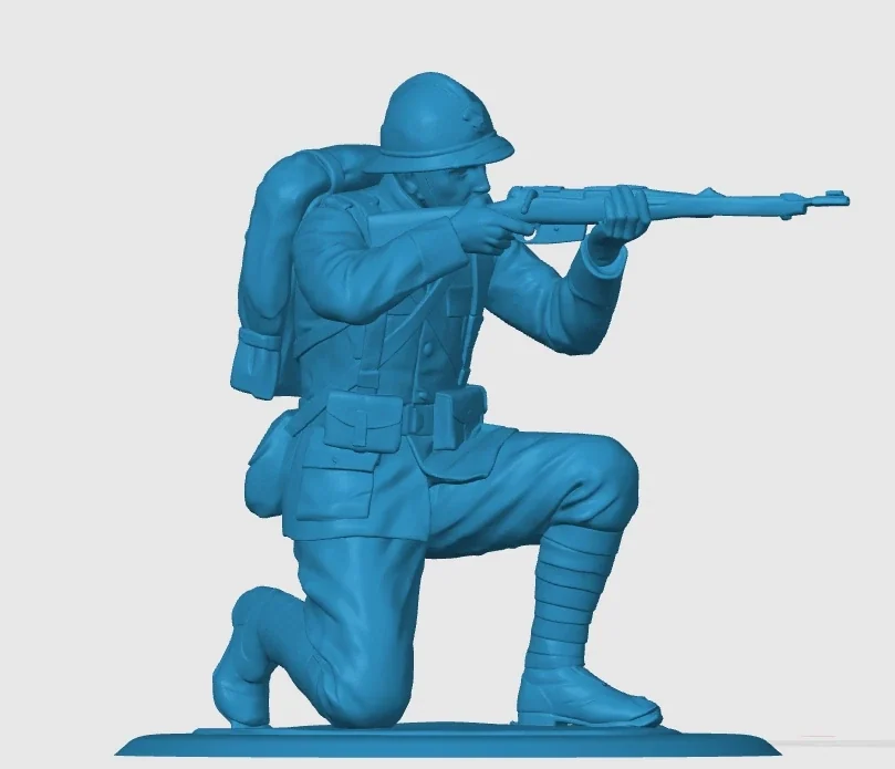 Vista 3 de WWI Italian Soldier 8