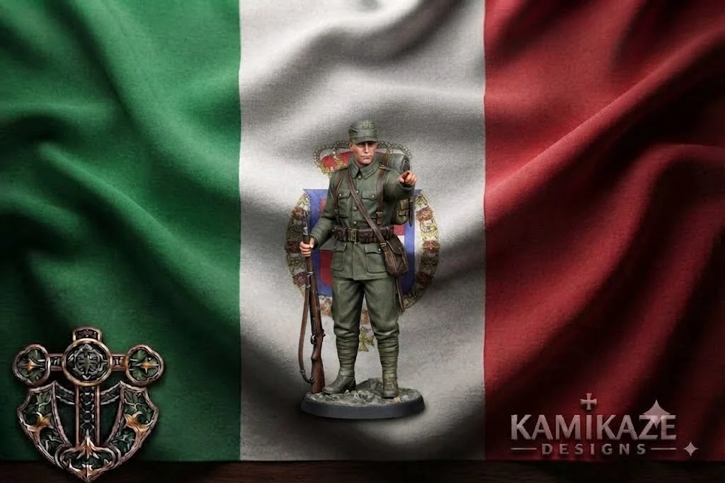 WWI Italian Cavalry Officer