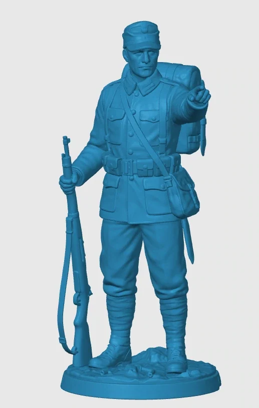 Vista 3 de WWI Italian Cavalry Officer