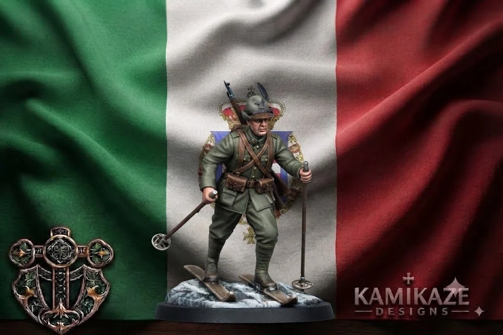 WWI Italian Signal Soldier