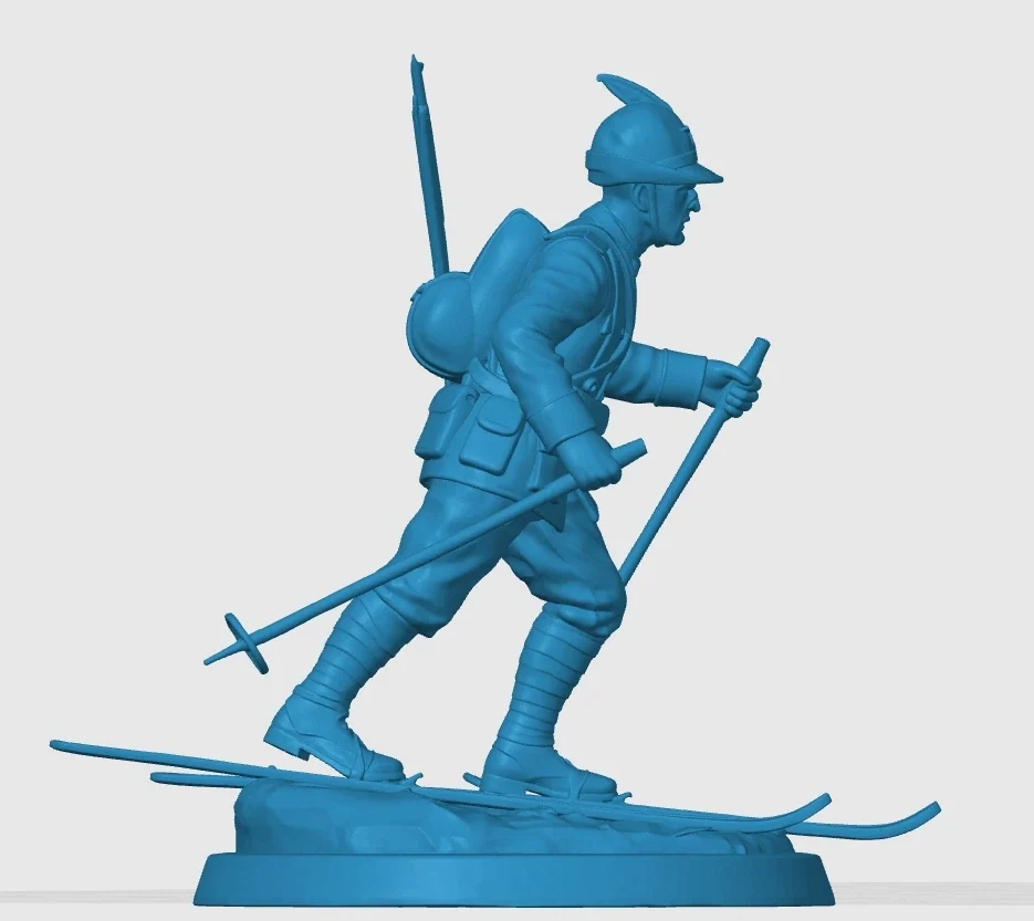 Vista 4 de WWI Italian Signal Soldier