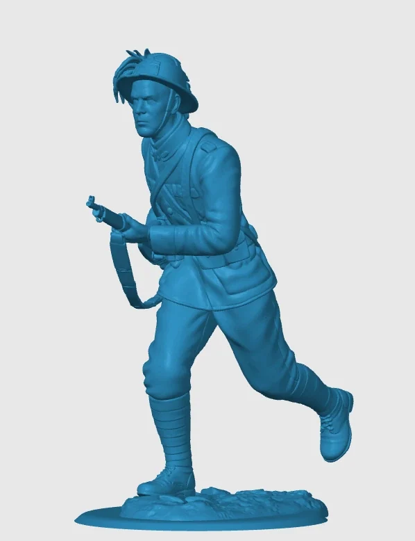 Vista 3 de WWI Italian Machine-gunner