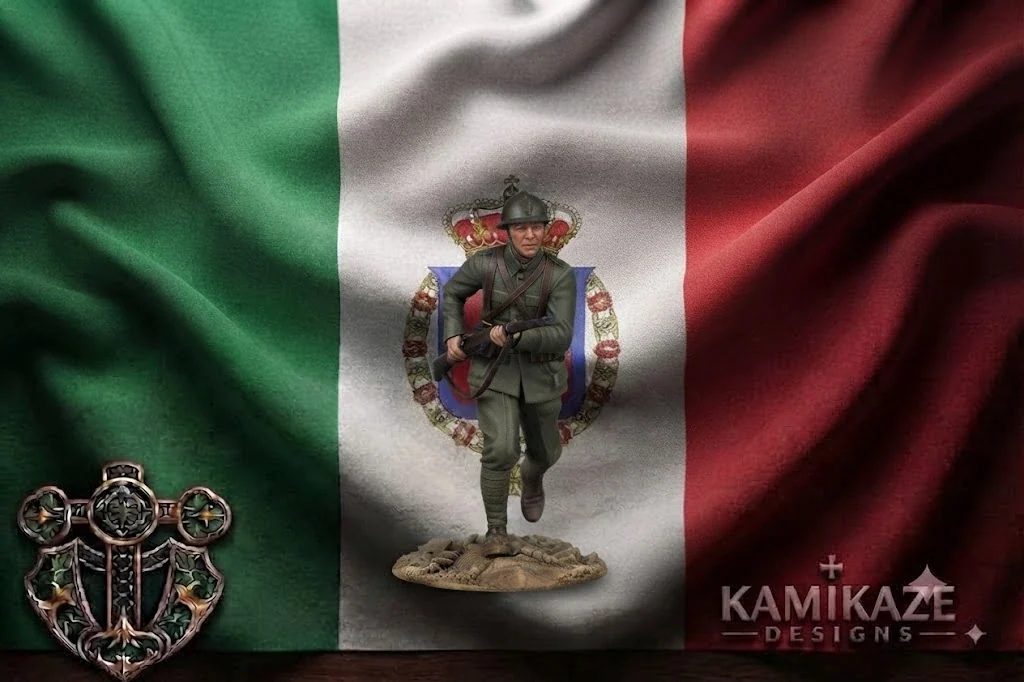 WWI Italian Mortor Team