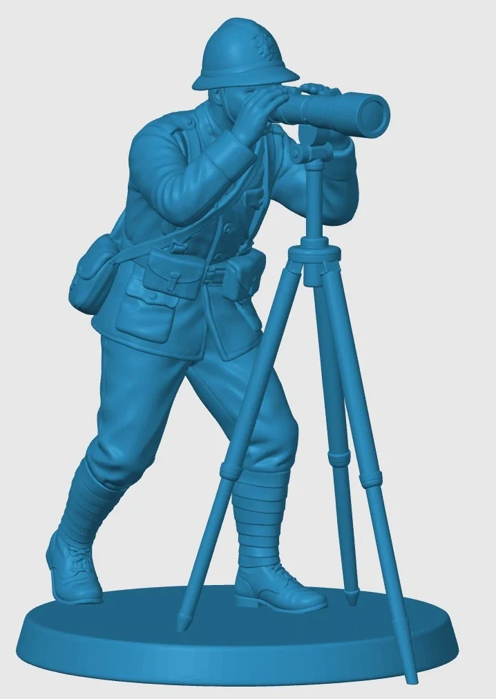 Vista 4 de WWI Italian Officer Climbing