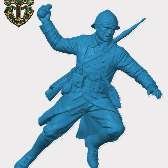 Vista 5 de WW1 French Infantryman 6