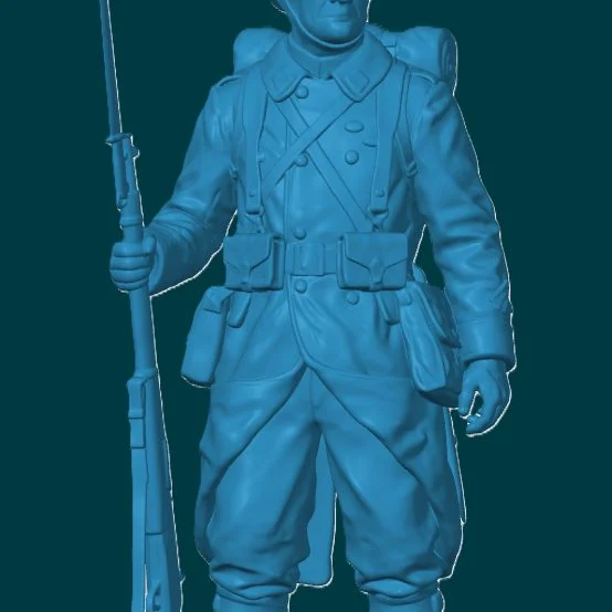 Vista 3 de WW1 French Infantryman 5