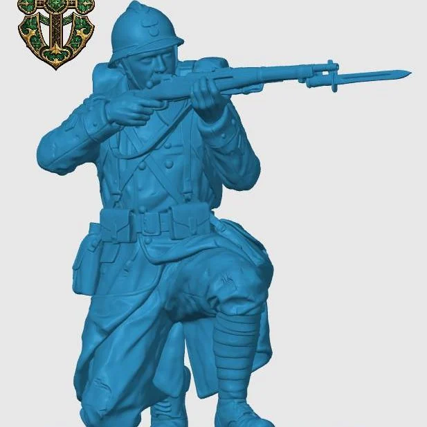 Vista 5 de WW1 French Infantryman 4