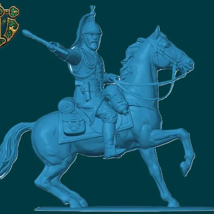 Vista 3 de WW1 French Mounted Cavalry Officer
