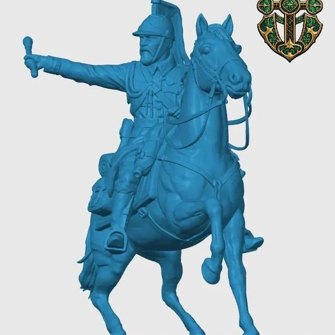 Vista 4 de WW1 French Mounted Cavalry Officer