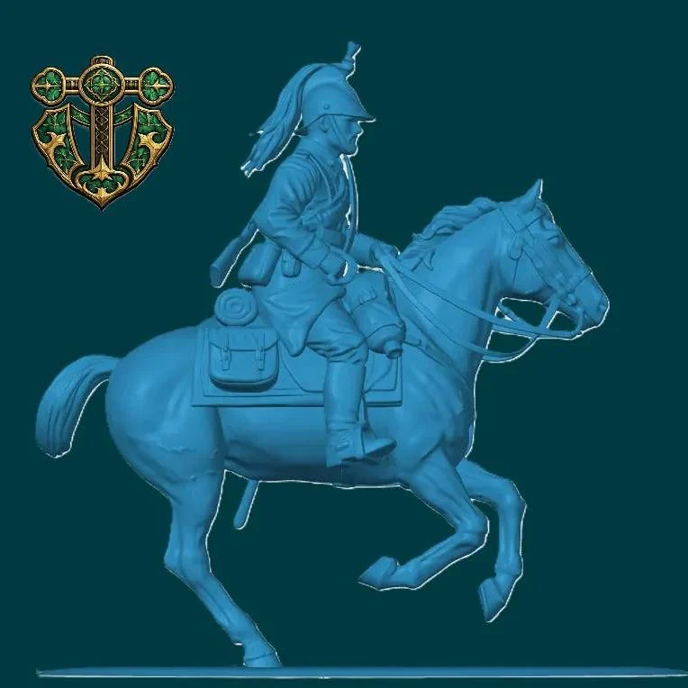 Vista 3 de WW1 French Mounted Cavalryman