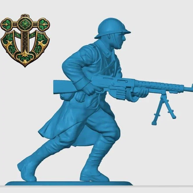 Vista 6 de French Charging Machine Gunner