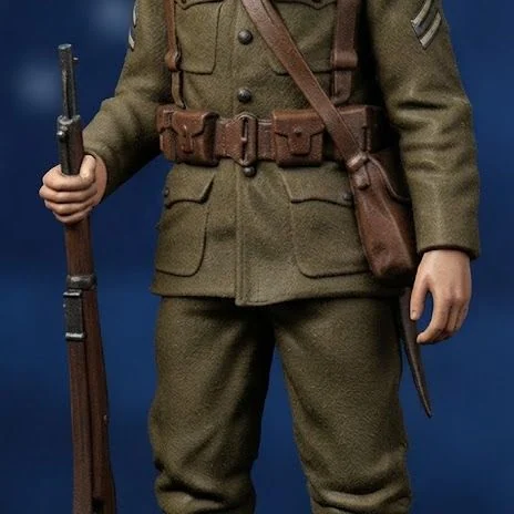 Vista 2 de WW1 American Infantry Soldier 11