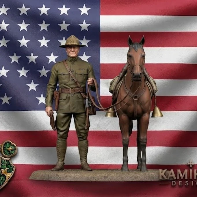 WWI American Cavalry Officer