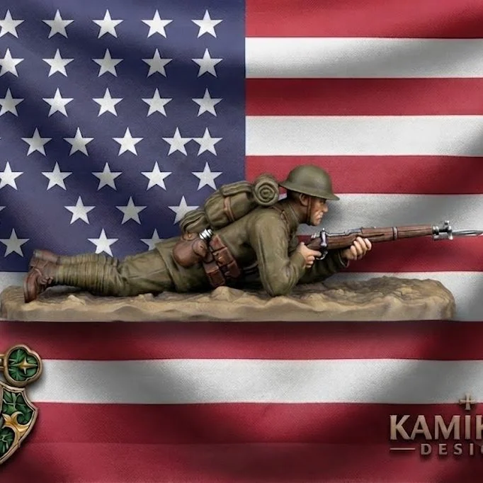 WW1 American Infantry Soldier 9