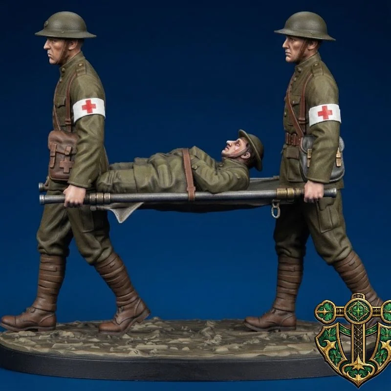 Vista 2 de WWI American Stretcher Crew