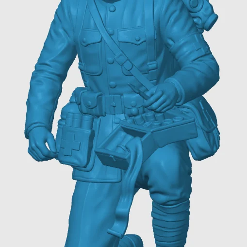 Vista 4 de WW1 American Infantry Soldier 2